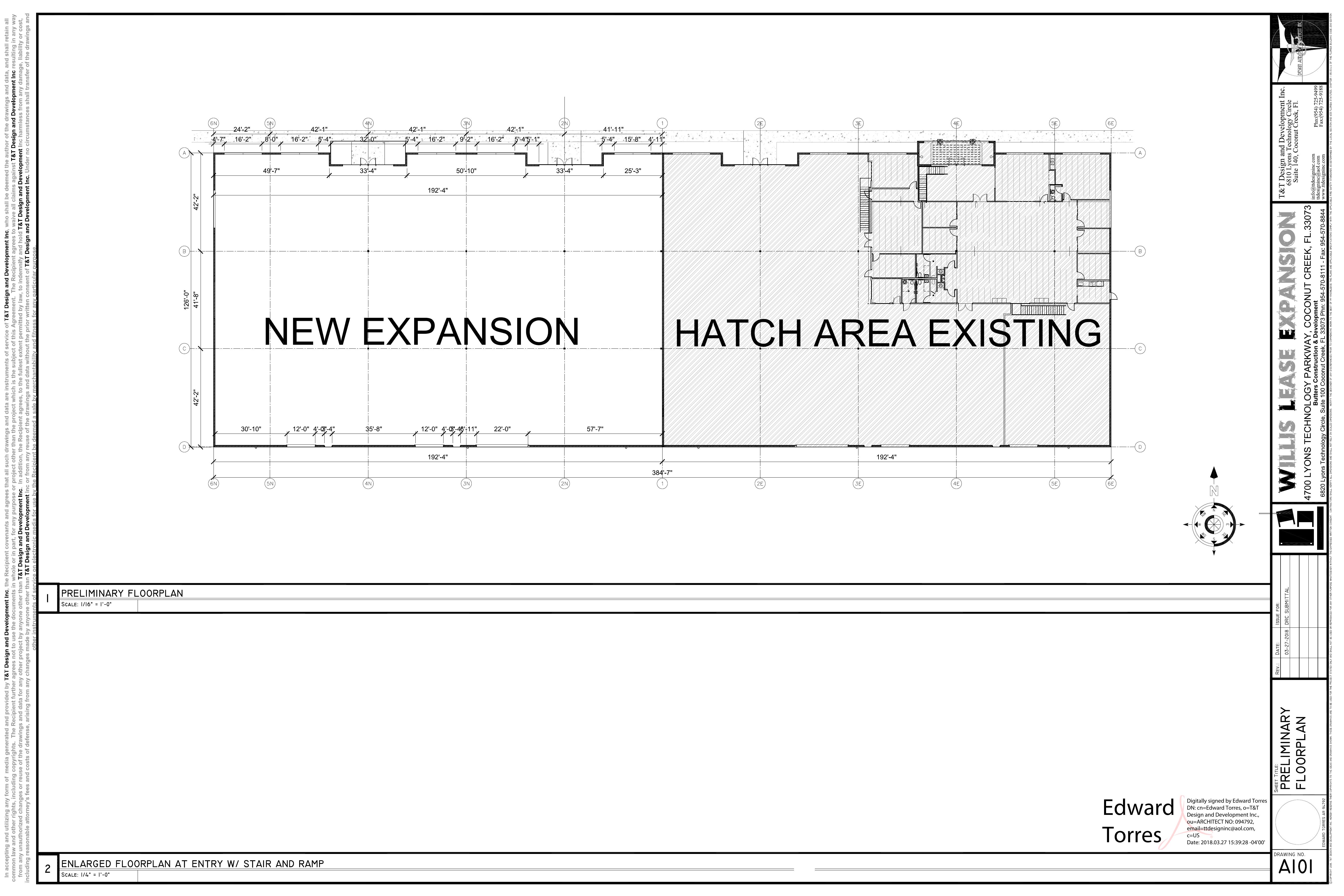 Willis Lease building floor plan